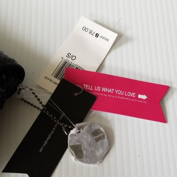 R&Em black sequined clutch purse - Picture 4 of 8